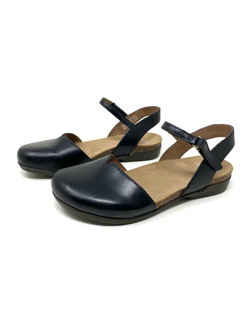 Dansko Black Waxy Burnished Mary Jane casual comfort shoes